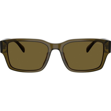 Coach HC8441U - Transparent Olive/Green Lenses