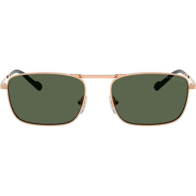 Rose Gold/Dark Green Polarised Lenses