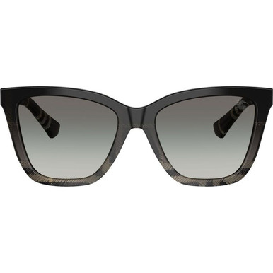 Grey Check/Grey Gradient Lenses