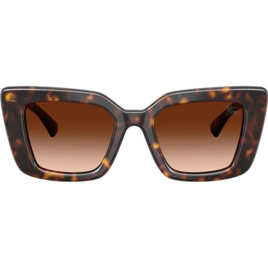 Burberry BE4476 - Dark Havana/Brown Gradient Lenses