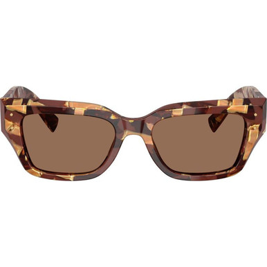 Pearl Havana Brown/Dark Brown Lenses