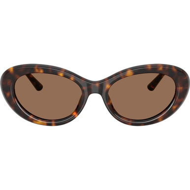 Dolce & Gabbana DG4519 - Havana/Dark Brown Lenses