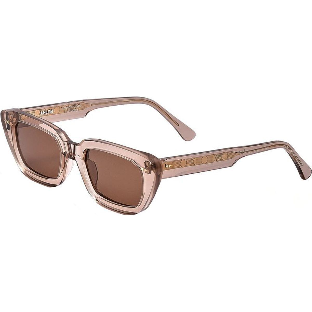 Shop Ahlem Jeanne Sunglasses Coffeelight/Taupe | Afterpay