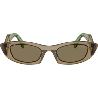 Prada PRB16S - Terra/Light Brown Lenses