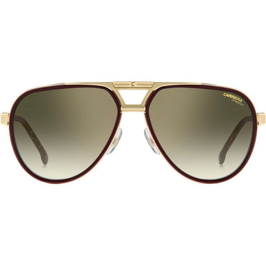 Carrera 1076/S - Black and Red/Green Gradient Lenses