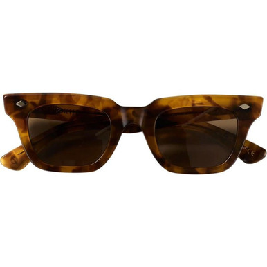 Epokhe Stereo - Polished Light Tortoise/Bronze Polarised Lenses