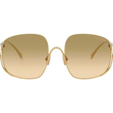 Miu Miu MUA57S - Gold/Camomilla Gradient Lenses