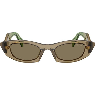 Prada PRB16SF - Terra/Light Brown Lenses