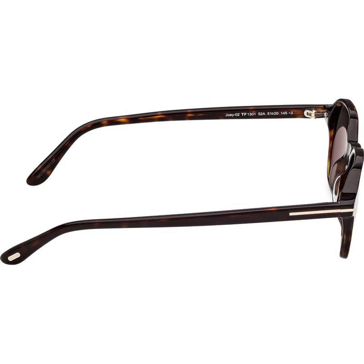 Tom Ford Joey 02 FT1301 Dark Havana/Smoke Lenses