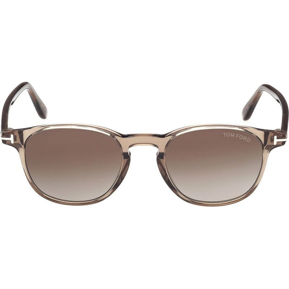 Shop Tom Ford Holt 02 FT1302 Sunglasses Brown/Smoke Gradient