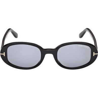 Tom Ford Iggy FT1364 - Shiny Black/Smoke Lenses
