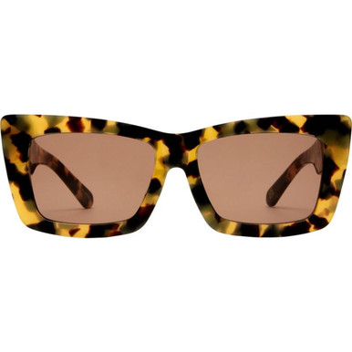 Karen Walker Taxi II - Crazy Tort/Brown Lenses