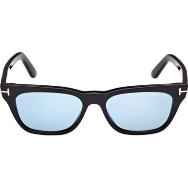 Tom Ford Penn 02 FT1362 - Shiny Black/Blue Lenses