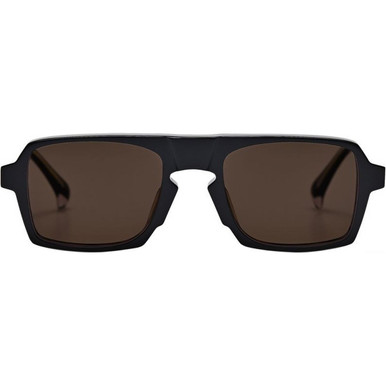 AM Eyewear Lason - Black/Smoke Polarised Lenses