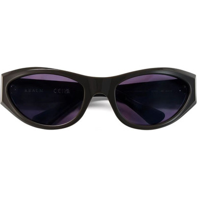 Polished Gunmetal/Black Lenses