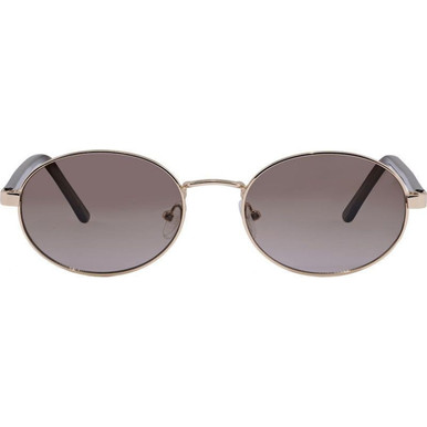 Szade Finch - Polished Gold/Dune Brown Gradient Lenses