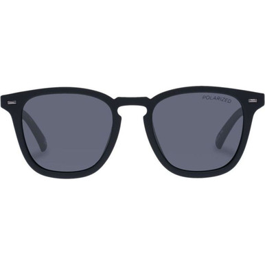 Black Rubber/Smoke Polarised Lenses