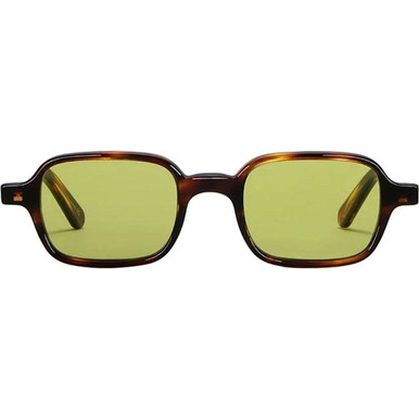 L.G.R Marrakech - Tobacco Havana/Vintage Green Photochromic Glass Lenses