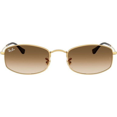 Ray-Ban RB3832 - Arista/Brown Clear Gradient Glass Lenses 52 Eye Size