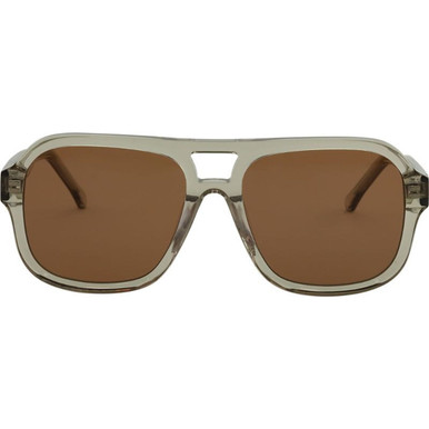 Bask Eyewear Blake - Crystal Stone/Peach Photochromic Polarised Lenses