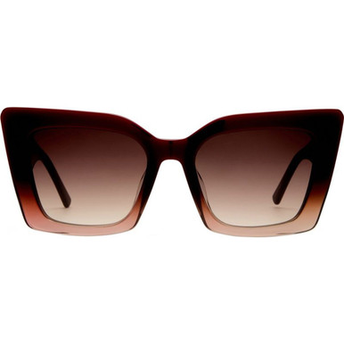 Oroton Ember - Burgundy Gradient/Warm Smoke Gradient Lenses