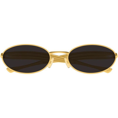 Bottega Veneta BV1386S - Gold/Grey Lenses