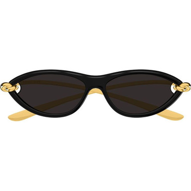 Bottega Veneta BV1390S - Black/Grey Lenses