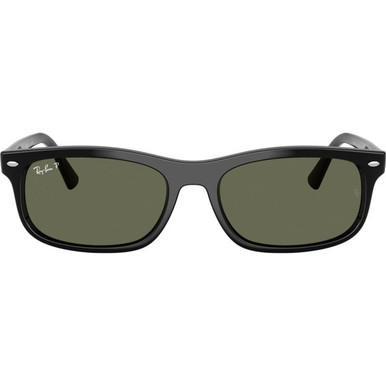 Ray-Ban RB2224 - Black/Green Polarised Glass Lenses