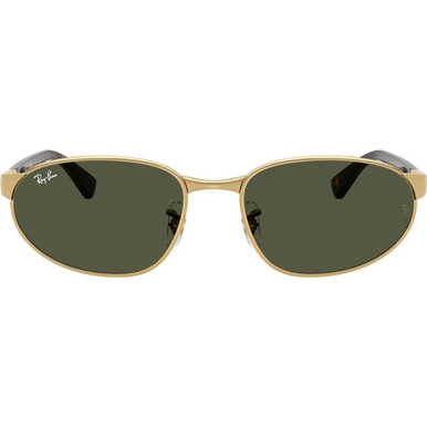 Ray-Ban RB3777 - Arista/Green Glass Lenses