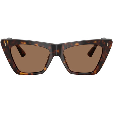 Jimmy Choo JC5062U - Havana/Dark Brown Lenses