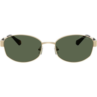 Michael Kors Monte Carlo MK1161 - Light Gold/Green Polarised Lenses