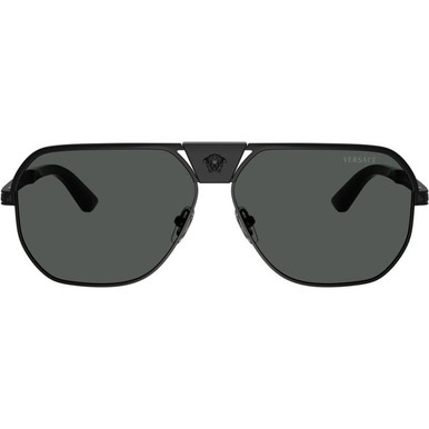 Versace VE2294 - Matte Black/Dark Grey Lenses