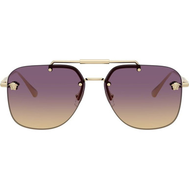 Versace VE2296 - Pale Gold/Violet Yellow Gradient Lenses