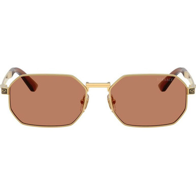Versace VE2297 - Gold/Brown Lenses
