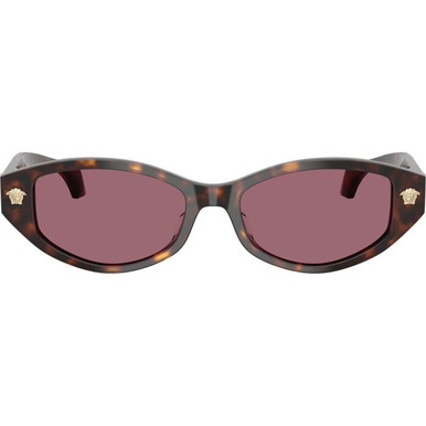 Versace VE4512D - Havana/Violet Lenses