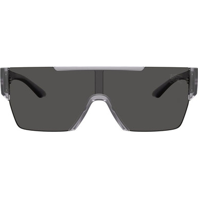 Burberry BE4291 - Matte Transparent Grey/Dark Grey Lenses