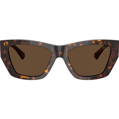 Burberry BE4492 - Dark Havana/Dark Brown Lenses