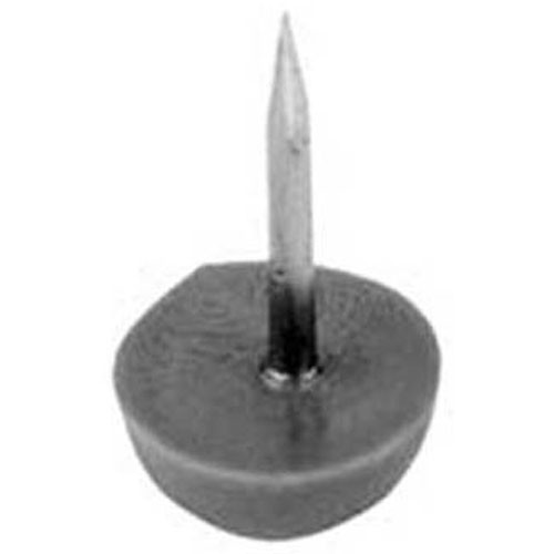 GLIDE,NAIL ON , PLST,1/2"DIA
