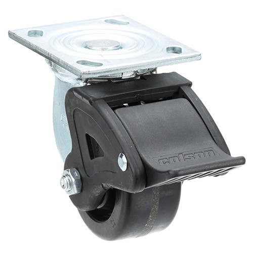 CASTER,PLATE (4",W/BRK)