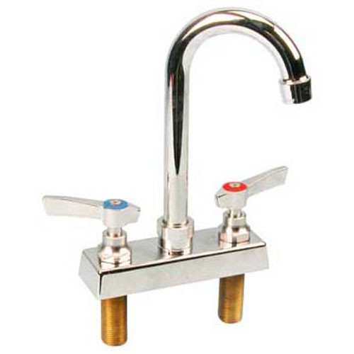 FAUCET,4"DECK , GSNK,LEADFREE