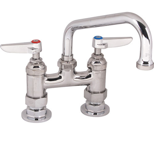 FAUCET,4"DECK , 6"SPT,LEADFREE