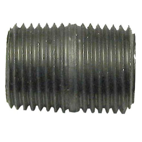 CLOSE NIPPLE 1/2" BLK