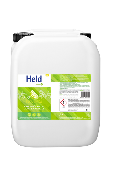Held Liquide vaisselle au citron et à l'aloé vera 20L