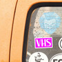 VHS sticker