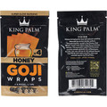 15 Ct. King Palm Goji Berry Wrap - Honey - 4pk