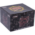 Large Skull Head Ashtray - Glazed Chocolate