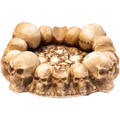 5in Skull Graveyard Polystone Ashtray