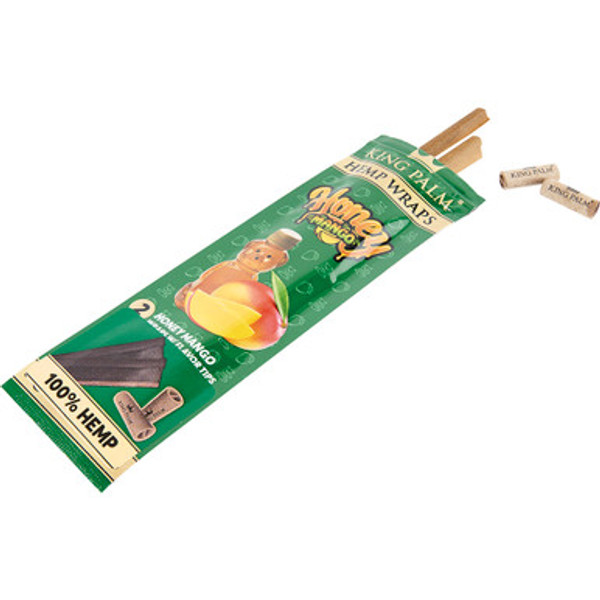 15 Ct. King Palm Wraps - Honey Mango - 2pk