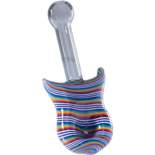 5in Blue Guitar Hand Pipe