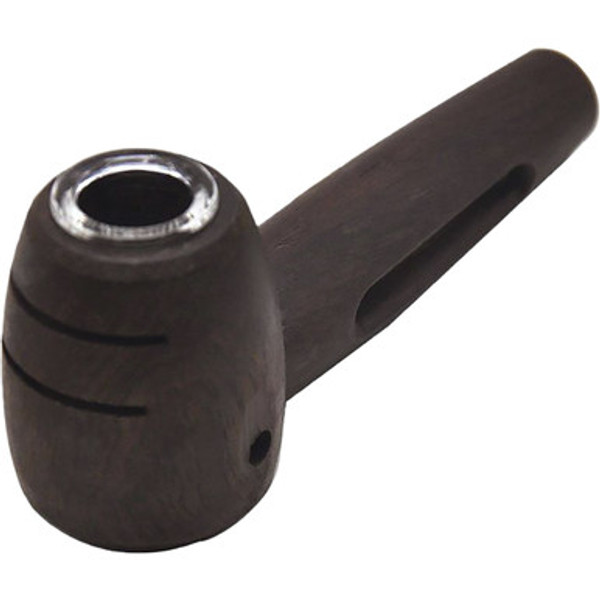 4.8in Sandalwood Glass Pipe w/ Gift Box